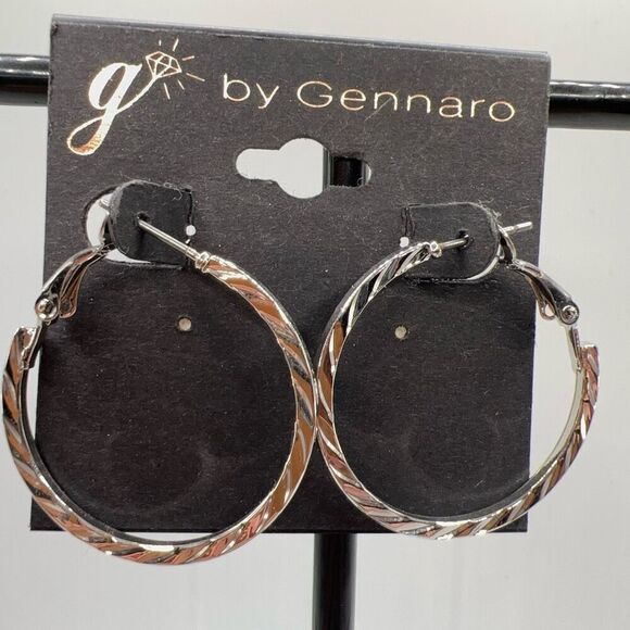 G by Gennaro Dangle Earrings - Picture 1 of 7